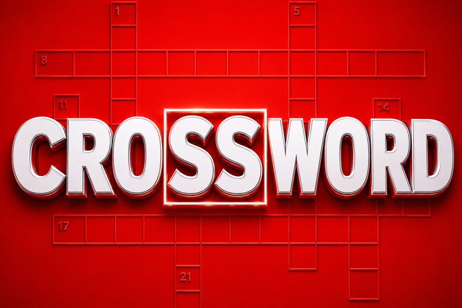 Crossword game artwork